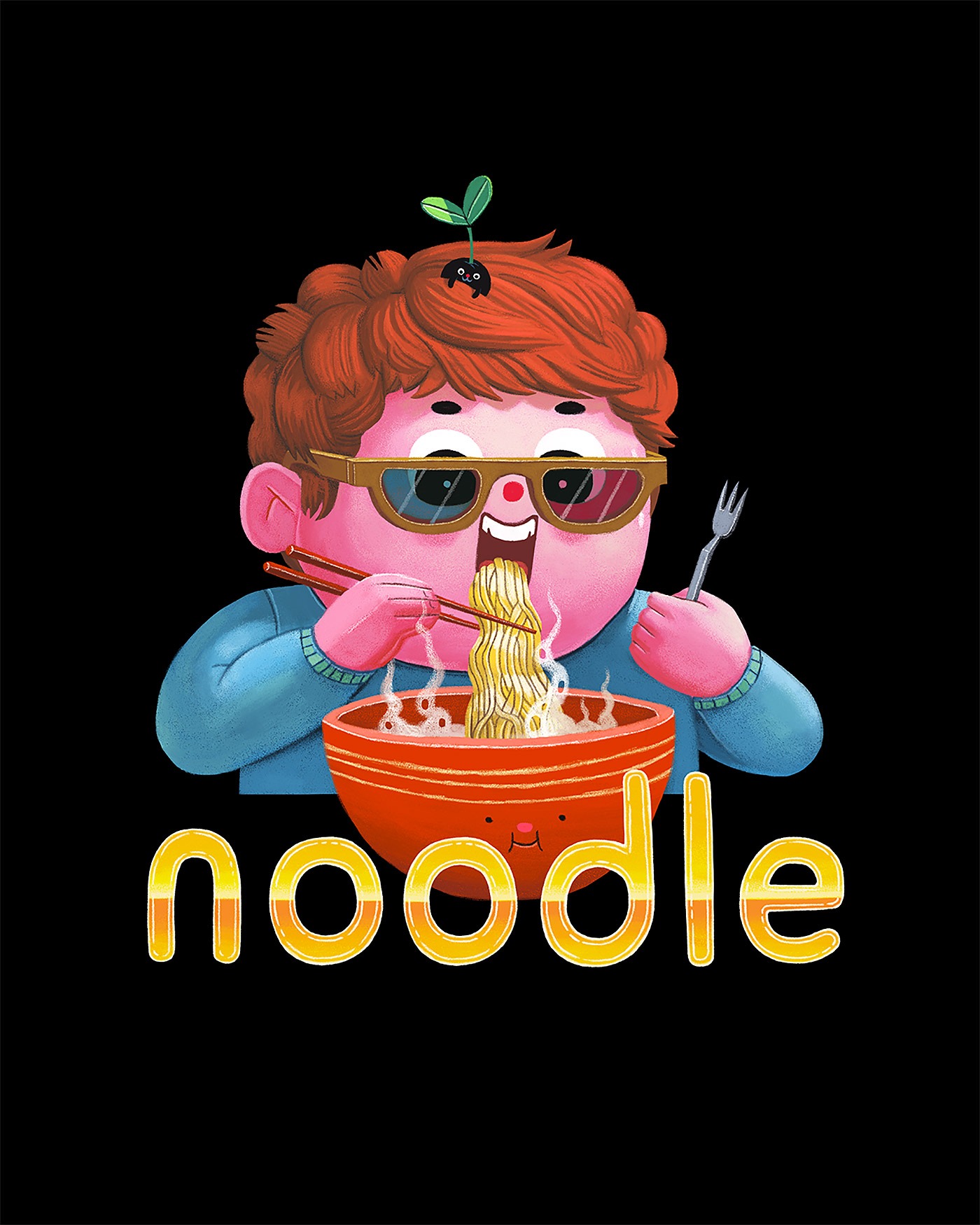 美国自由插画家Daniel Shaffer的奇思异想